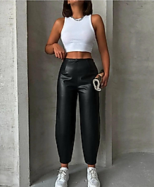 Şalvar Deri (imitasyon)Pantolon