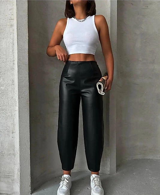 Şalvar Deri (imitasyon)Pantolon