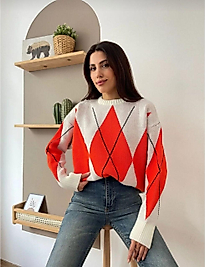 Baklava Desen Trıko BYZ